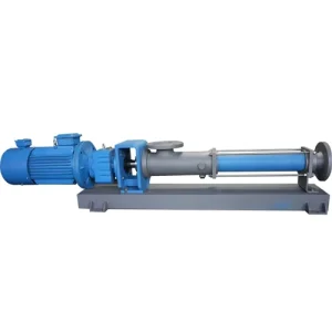 Single Stage Paper Pulp Screw Pump