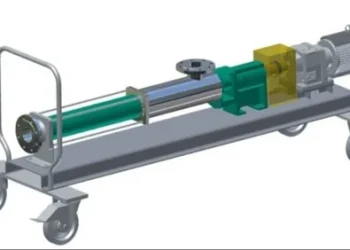 Trolley Mounted Screw Pump